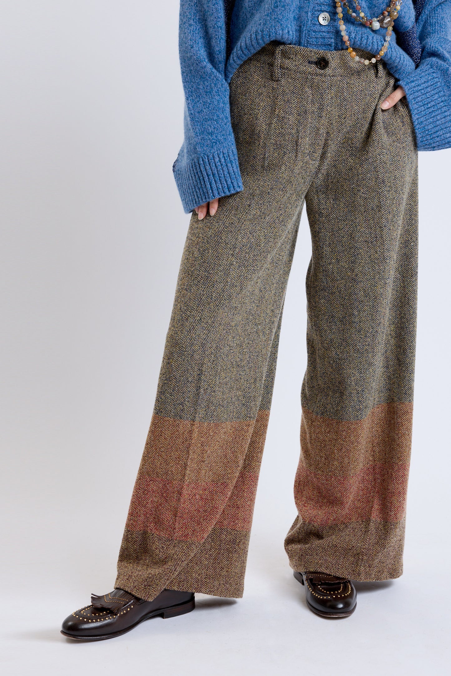 HERRINGBONE PANTS UNIQUE