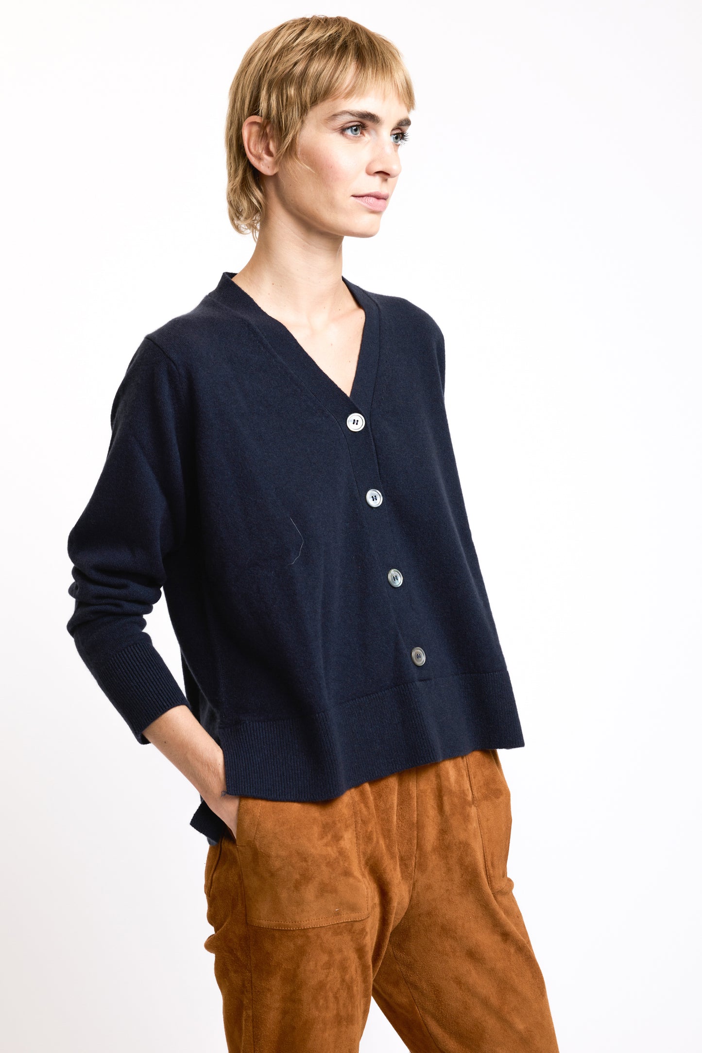 ITALIAN CASHMERE NAVY