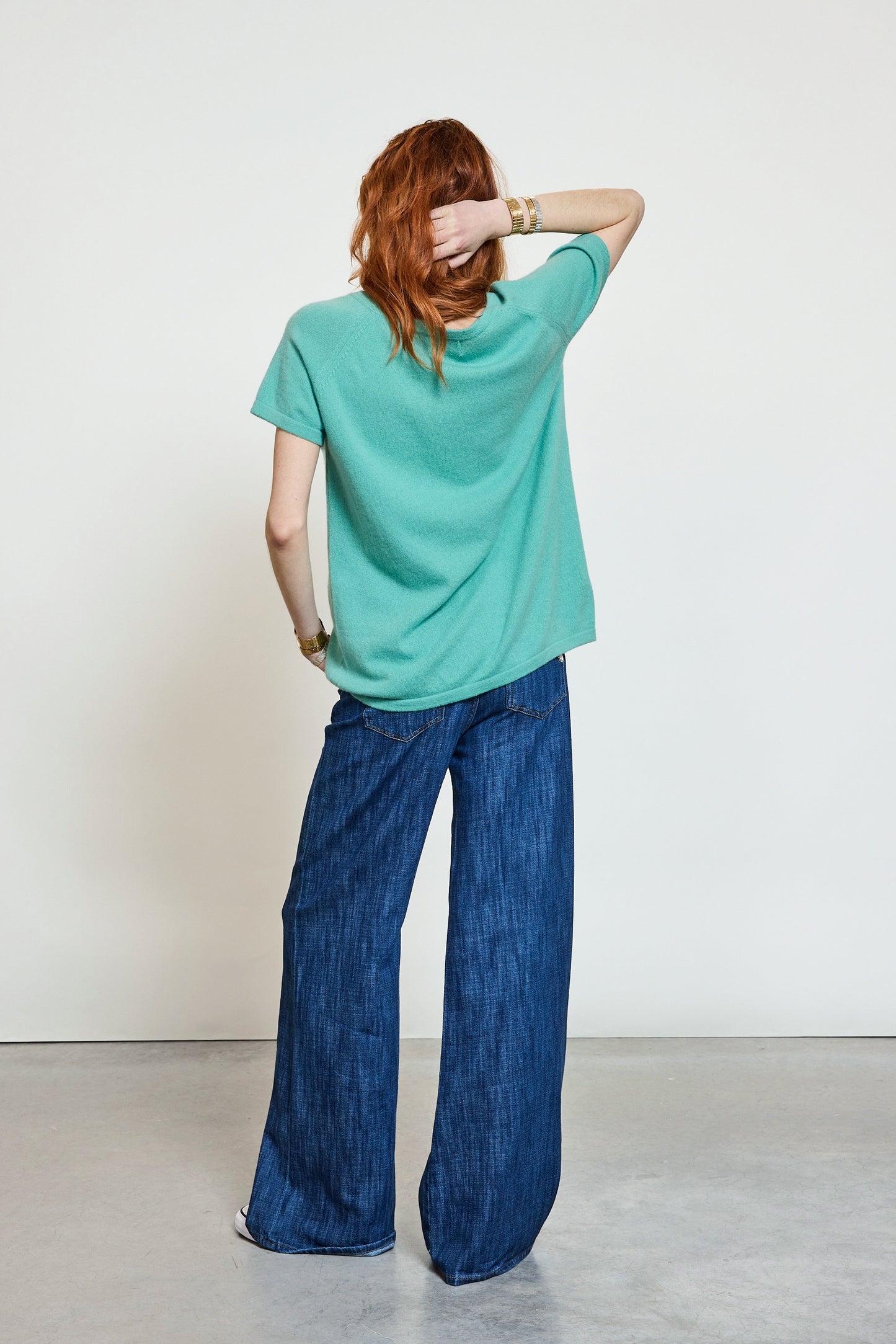 CASHMERE T-SHIRT MINT