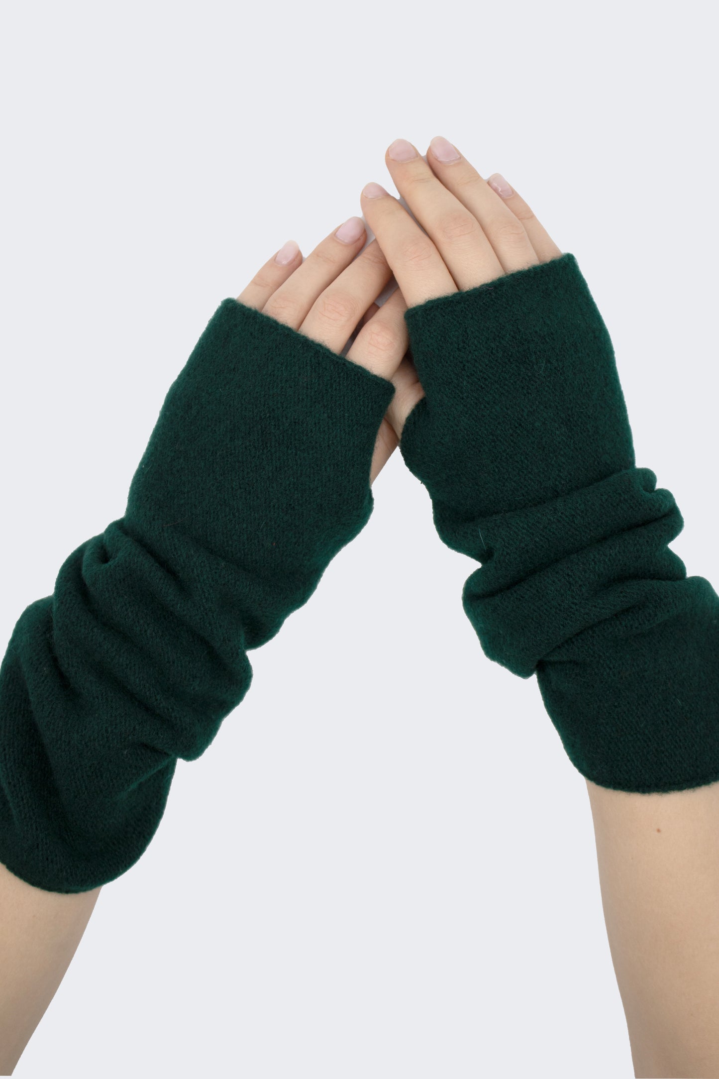 WOOL MITTEN EMERALD