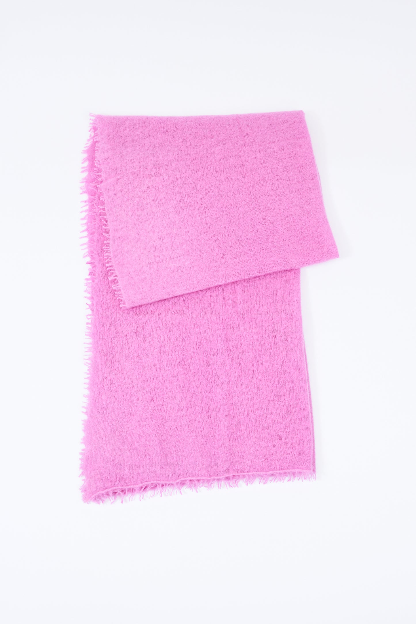 THICK CASHMERE SCARF CYCLAMEN