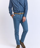 PANTALON SUPER SLIM GABARDINE GLACIER