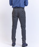 SUPER SLIM GABARDINE PANTS GRAY ANTHRACITE