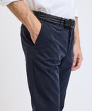 SUPER SLIM GABARDINE PANTS NAVY