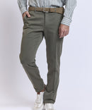 PANTALON SLIM GABARDINE KAKI