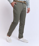 PANTALON SLIM GABARDINE KAKI