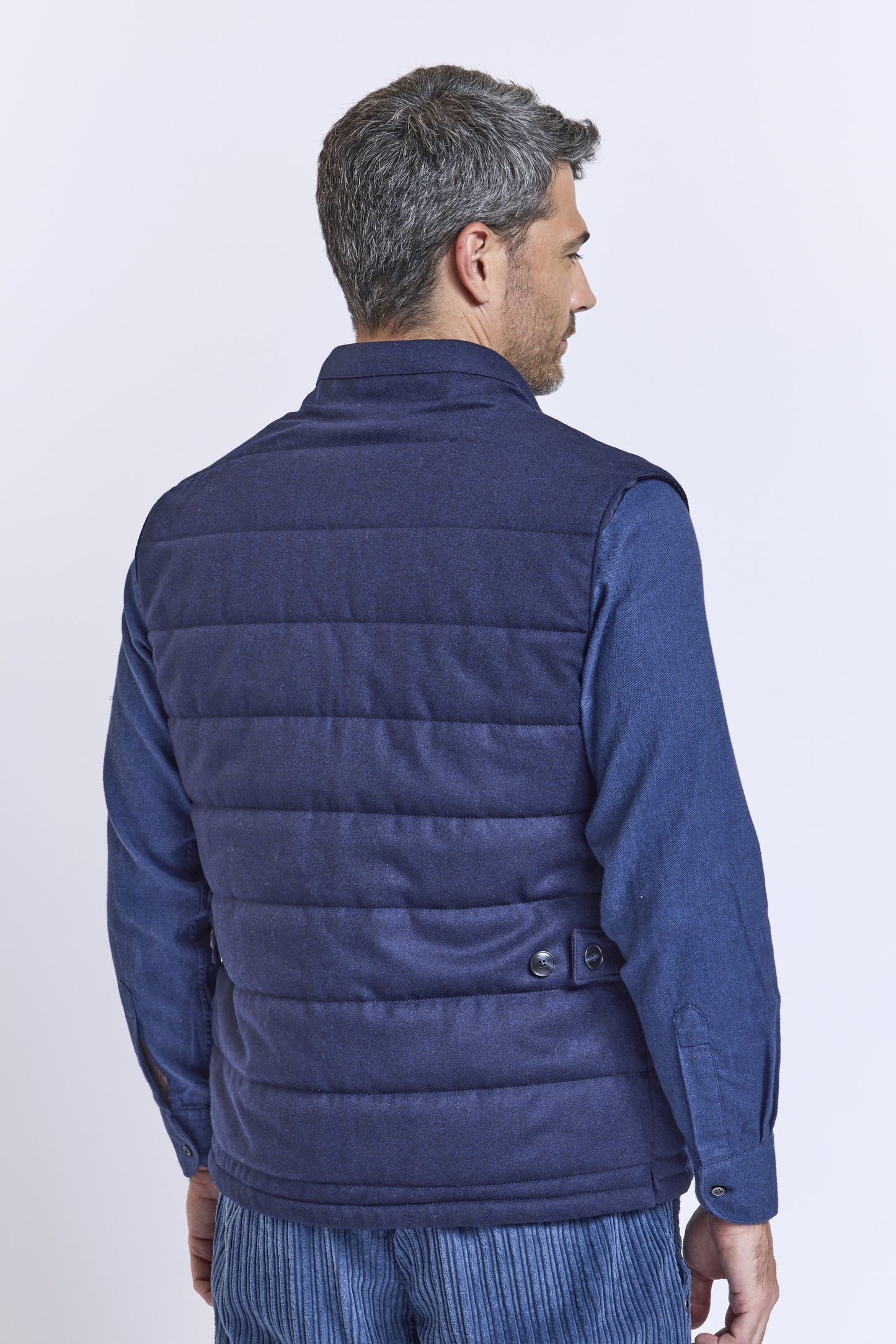 GILET DOUDOUNE MARINE