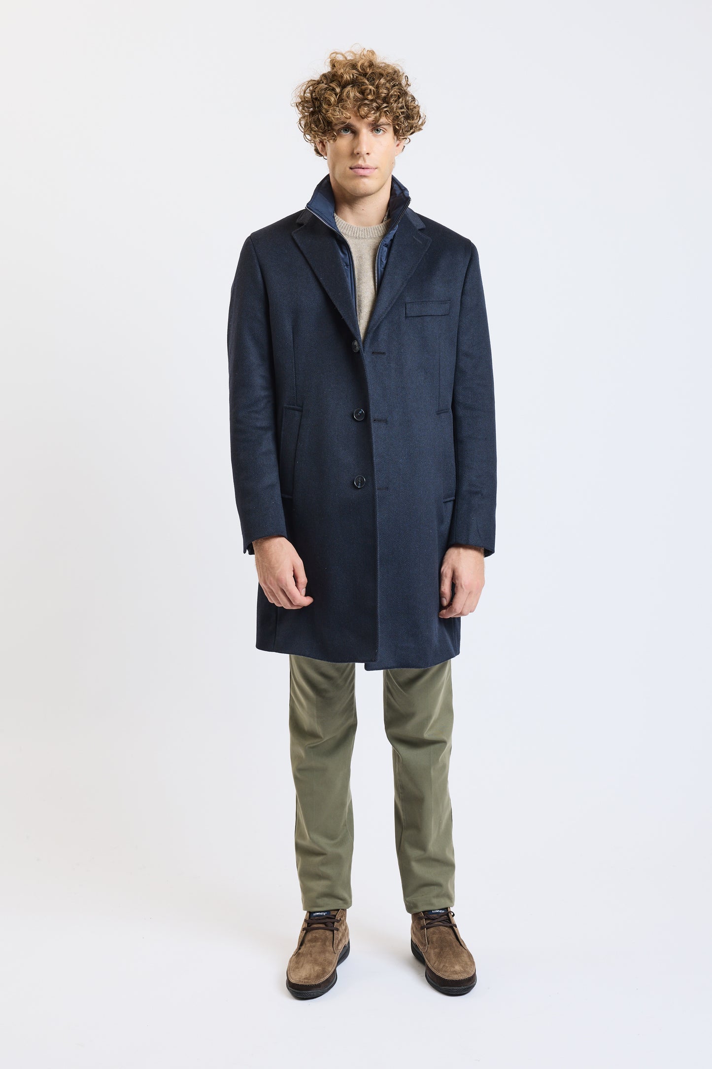 MANTEAU LAINE MARINE