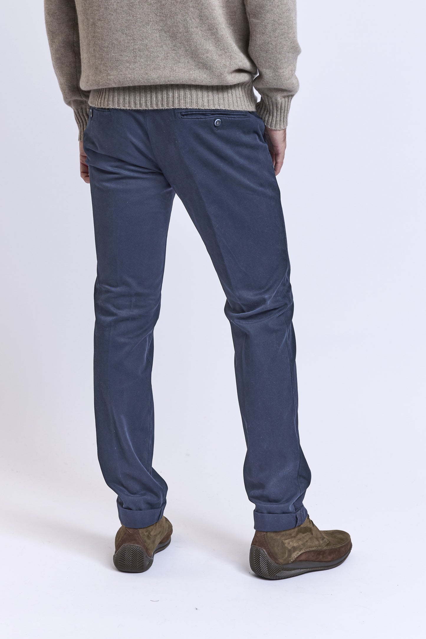 PANTALON GABARDINE MODAL MARINE