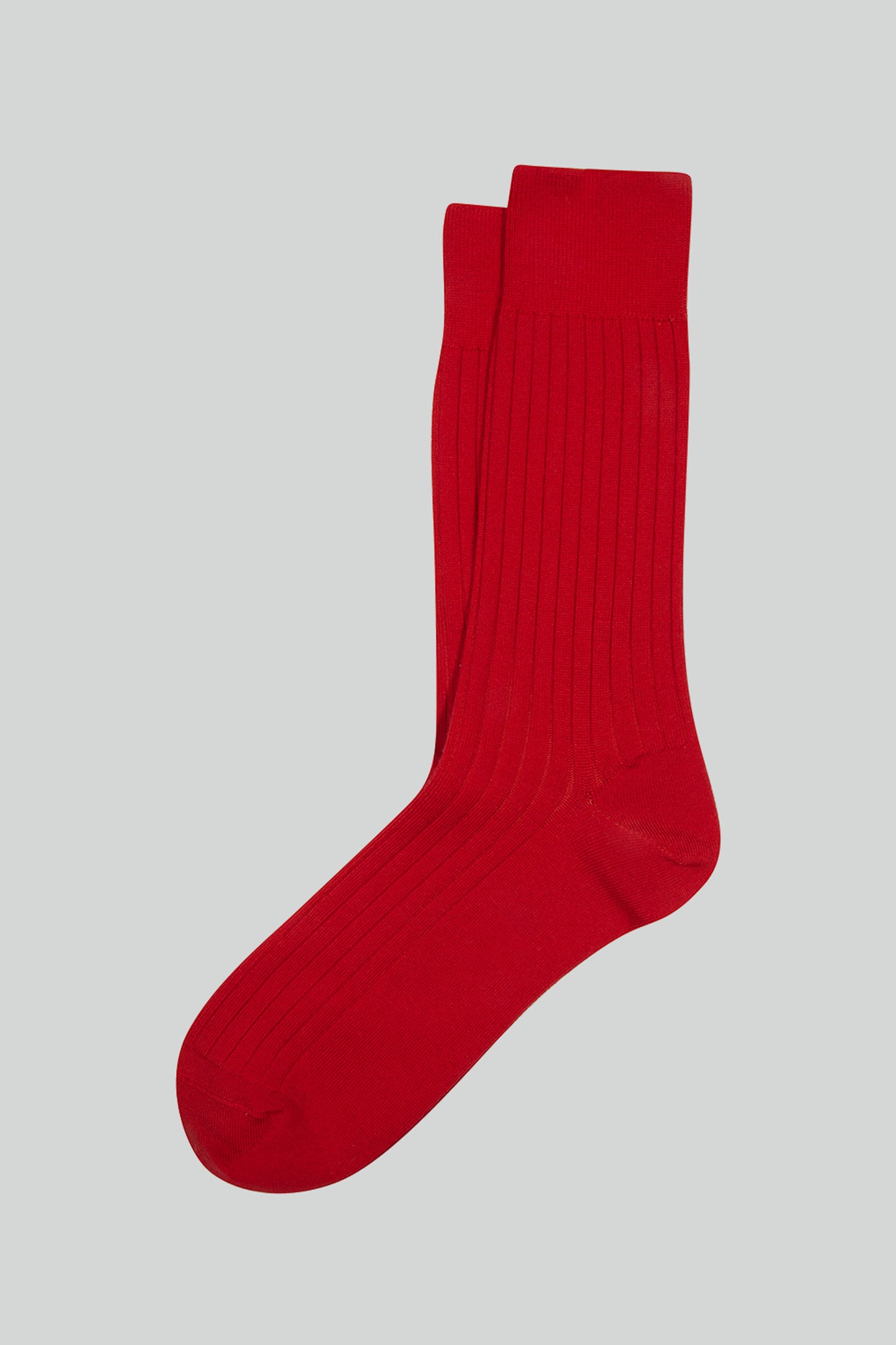 SHORT WOOL SOCKS RED