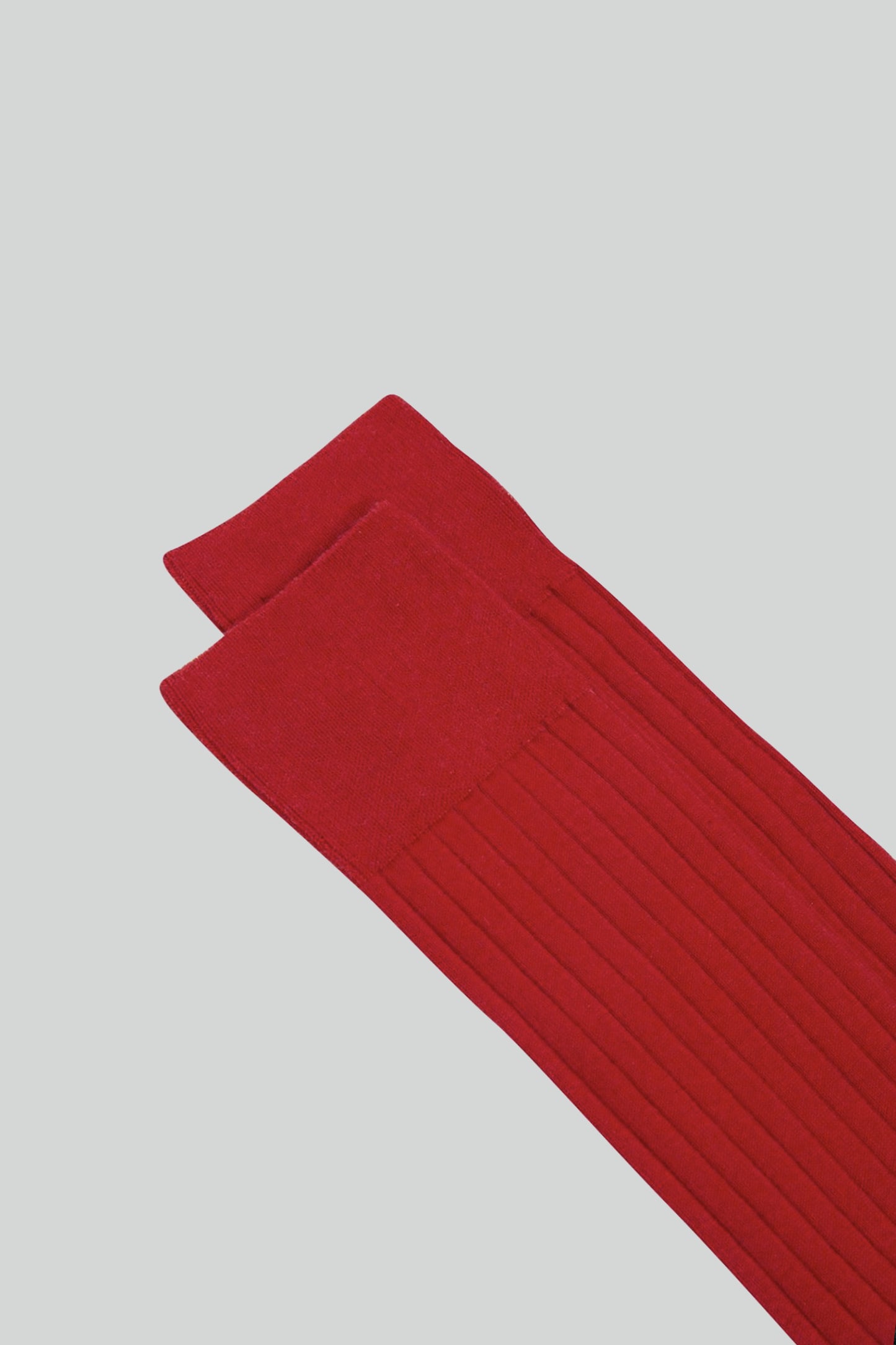 SHORT WOOL SOCKS RED