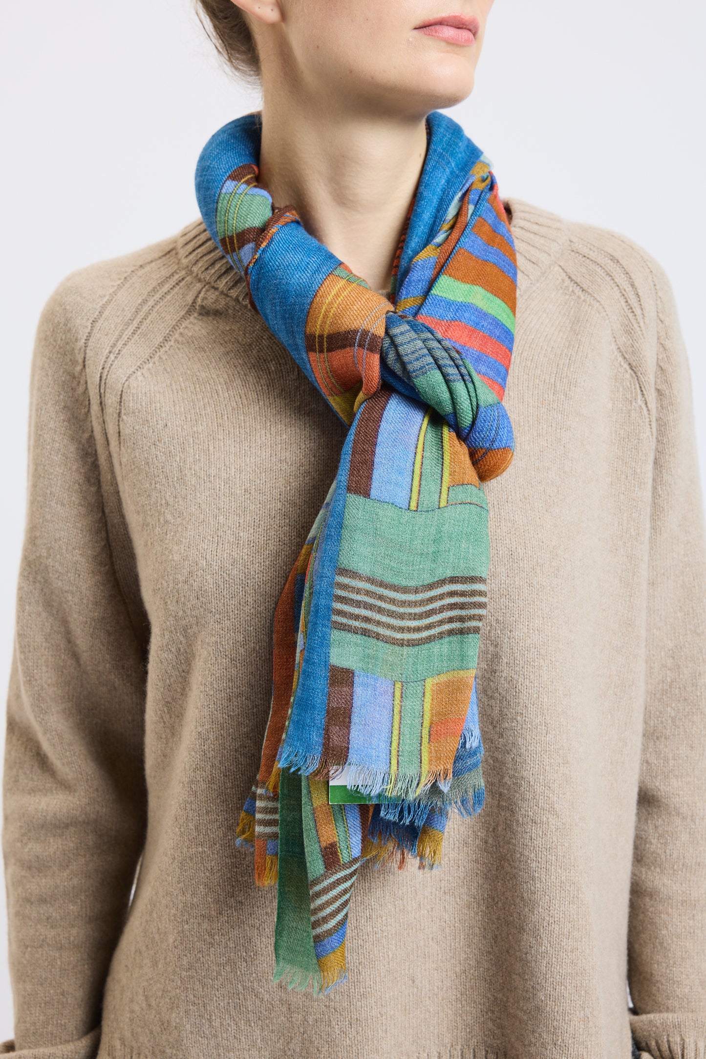 WOOL SCARF STRIPES