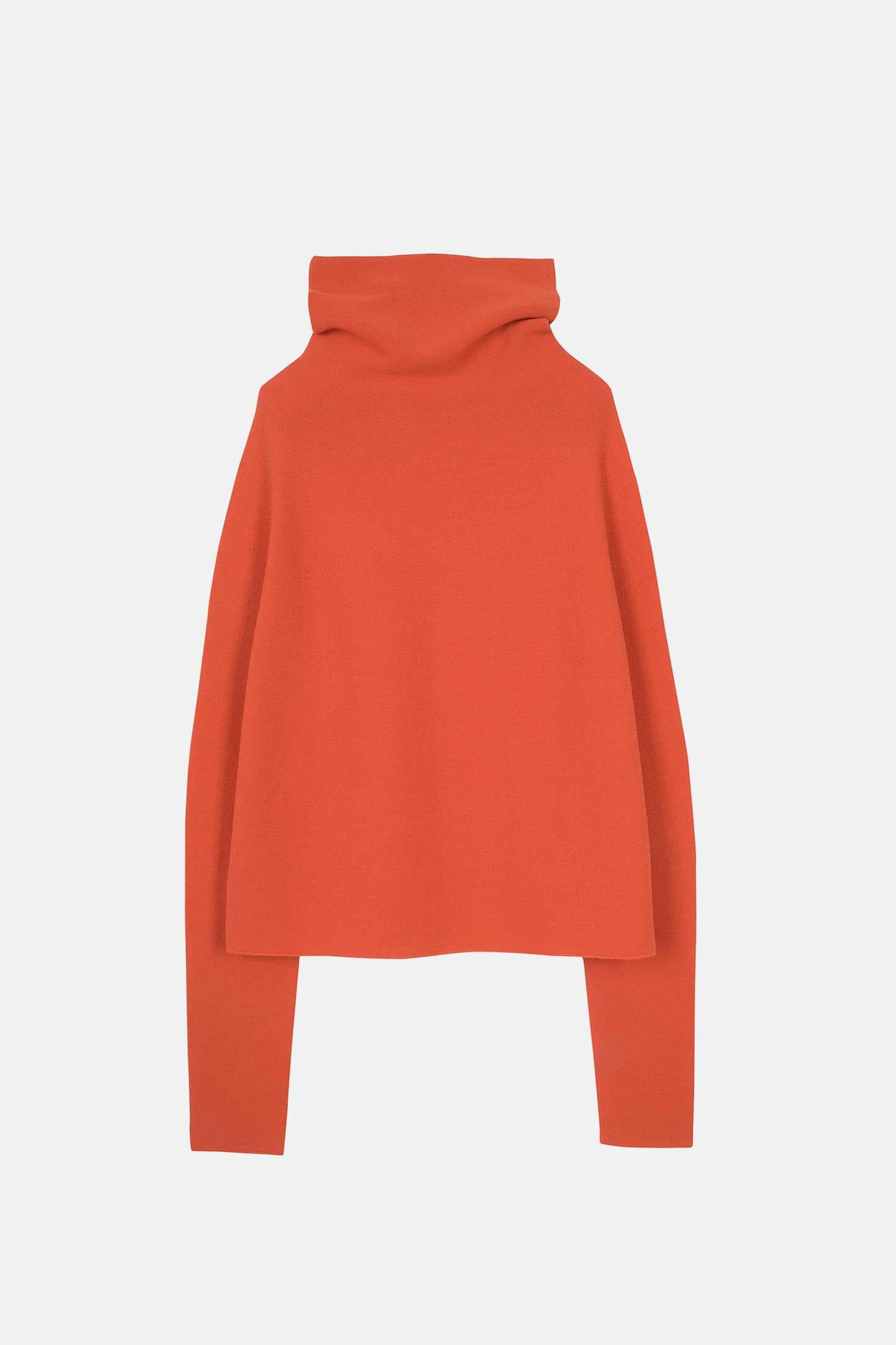 STITCHINGLESS SWEATER ORANGE