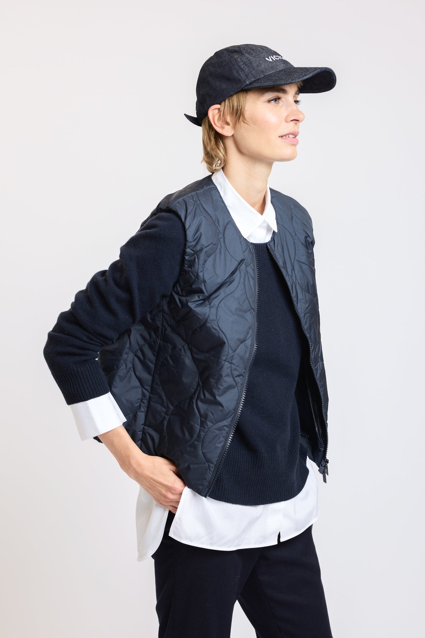 GILET EN THERMOR MARINE