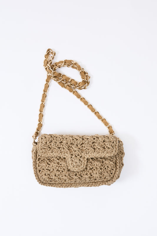 MINI LUREX BAG GOLD