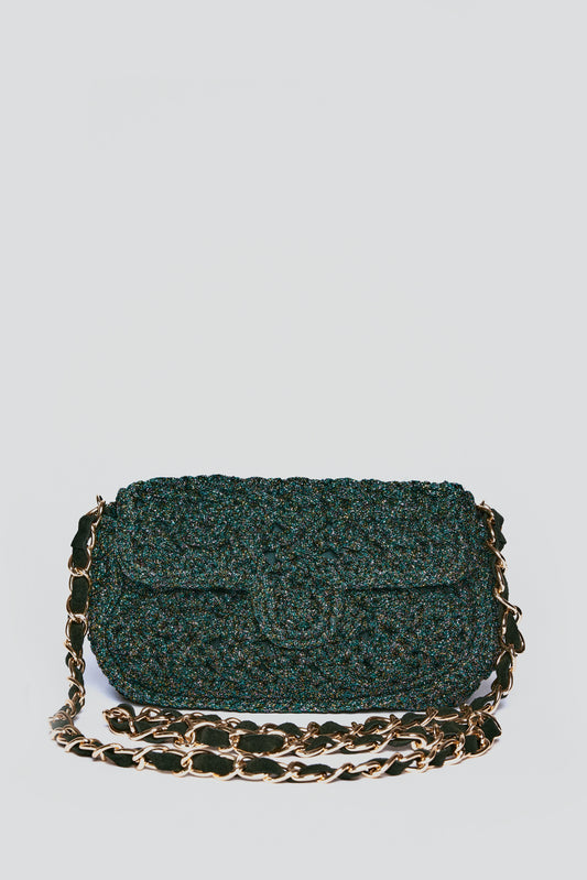 MINI LUREX BAG FOREST