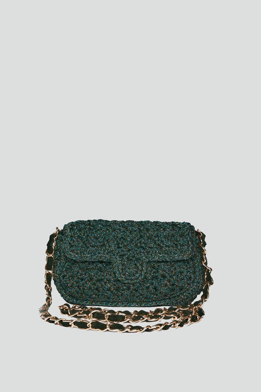 MINI LUREX BAG FOREST