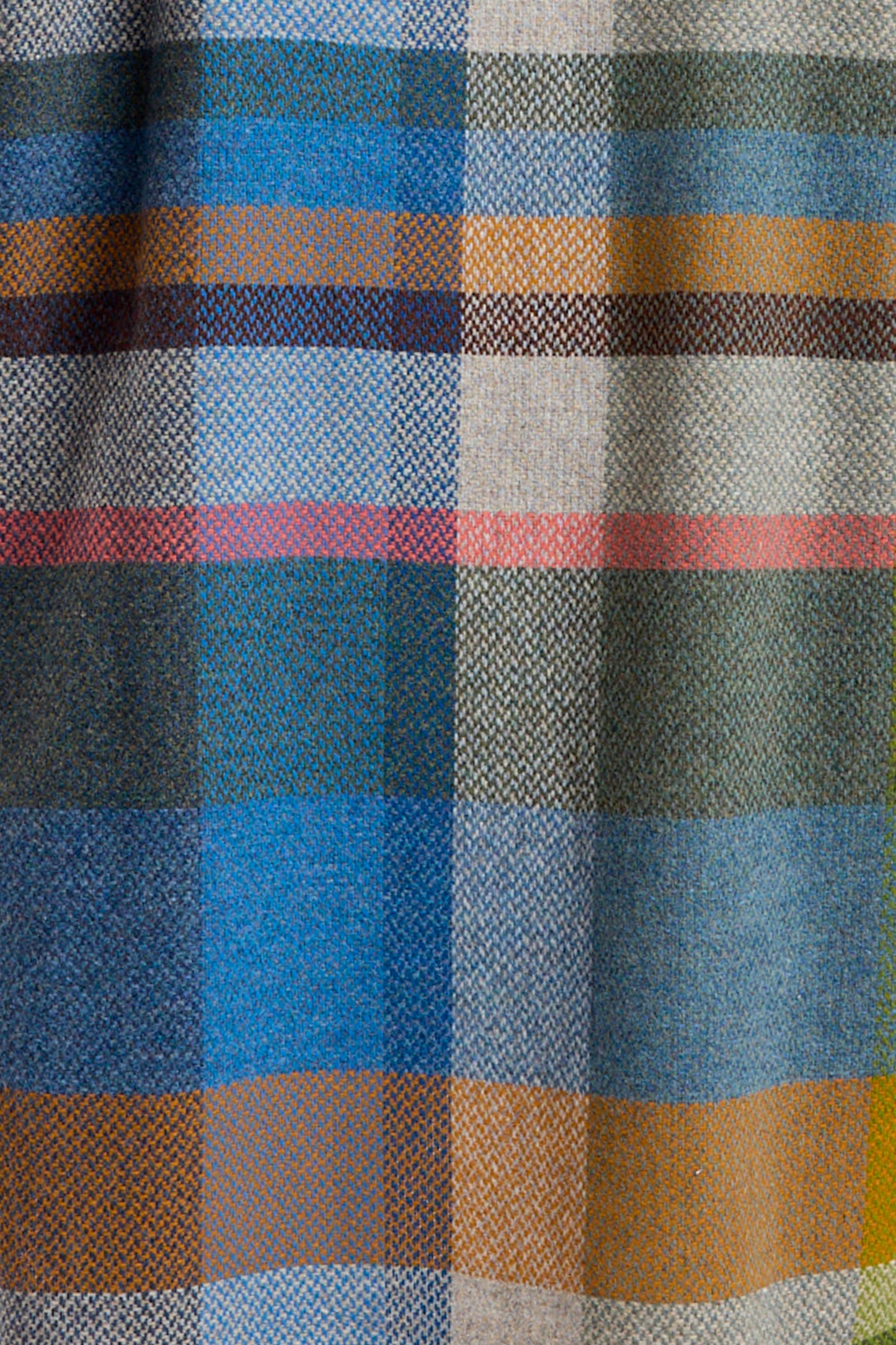 ÉCHARPE TARTAN MARINE