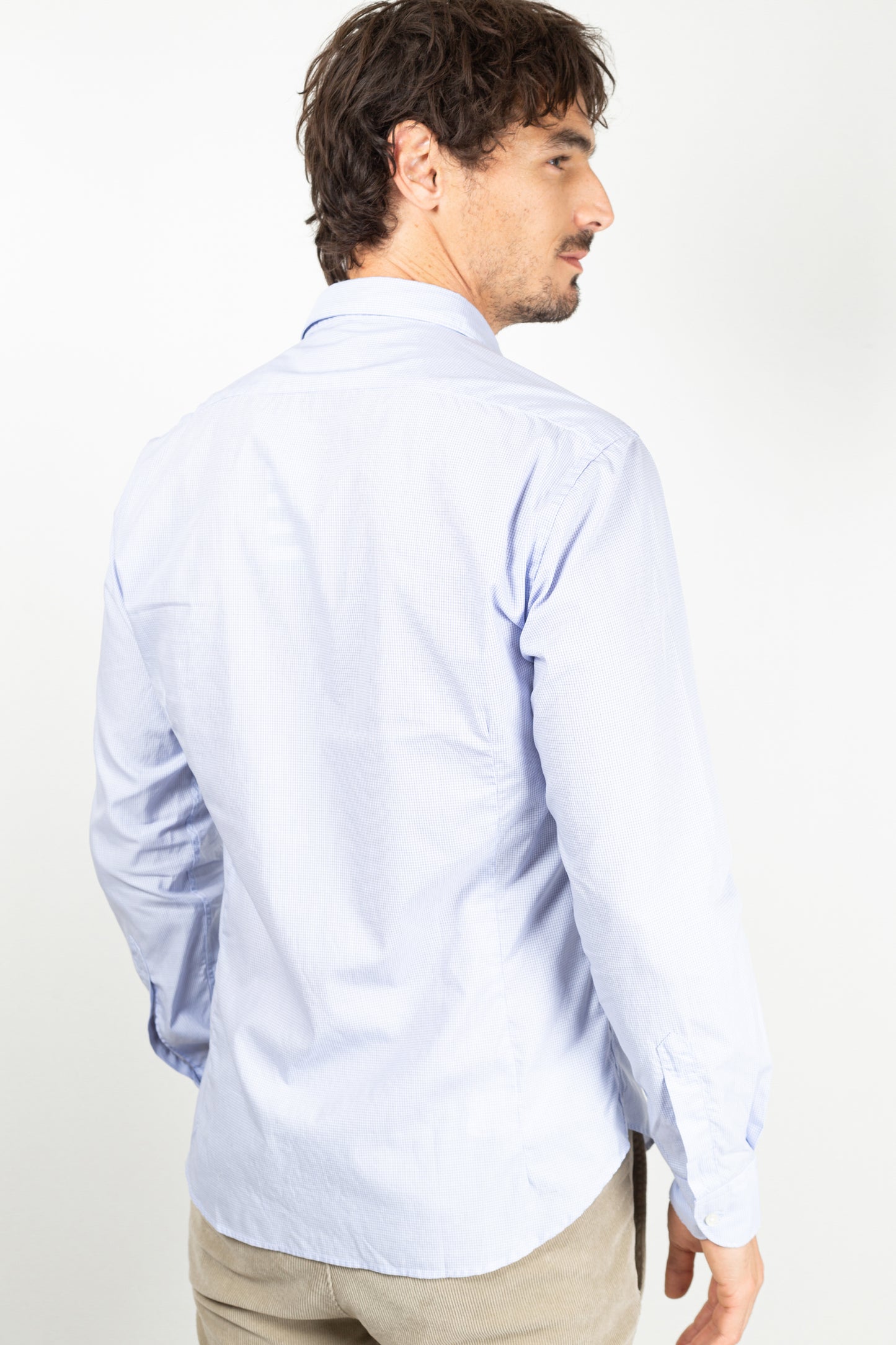 CHEMISE CINTRÉE CARREAUX