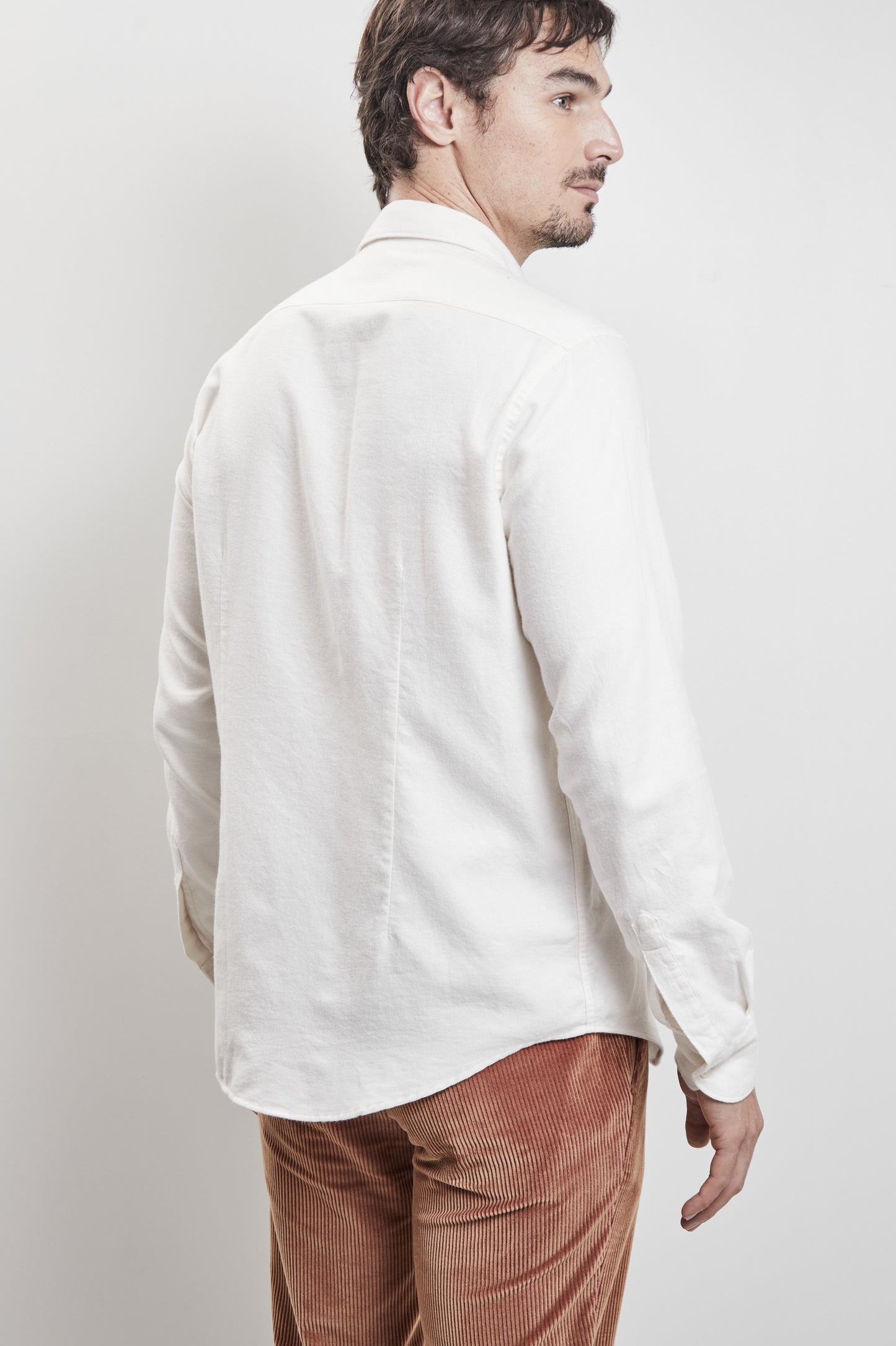 SEMI SLIM SHIRT OFF-WHITE