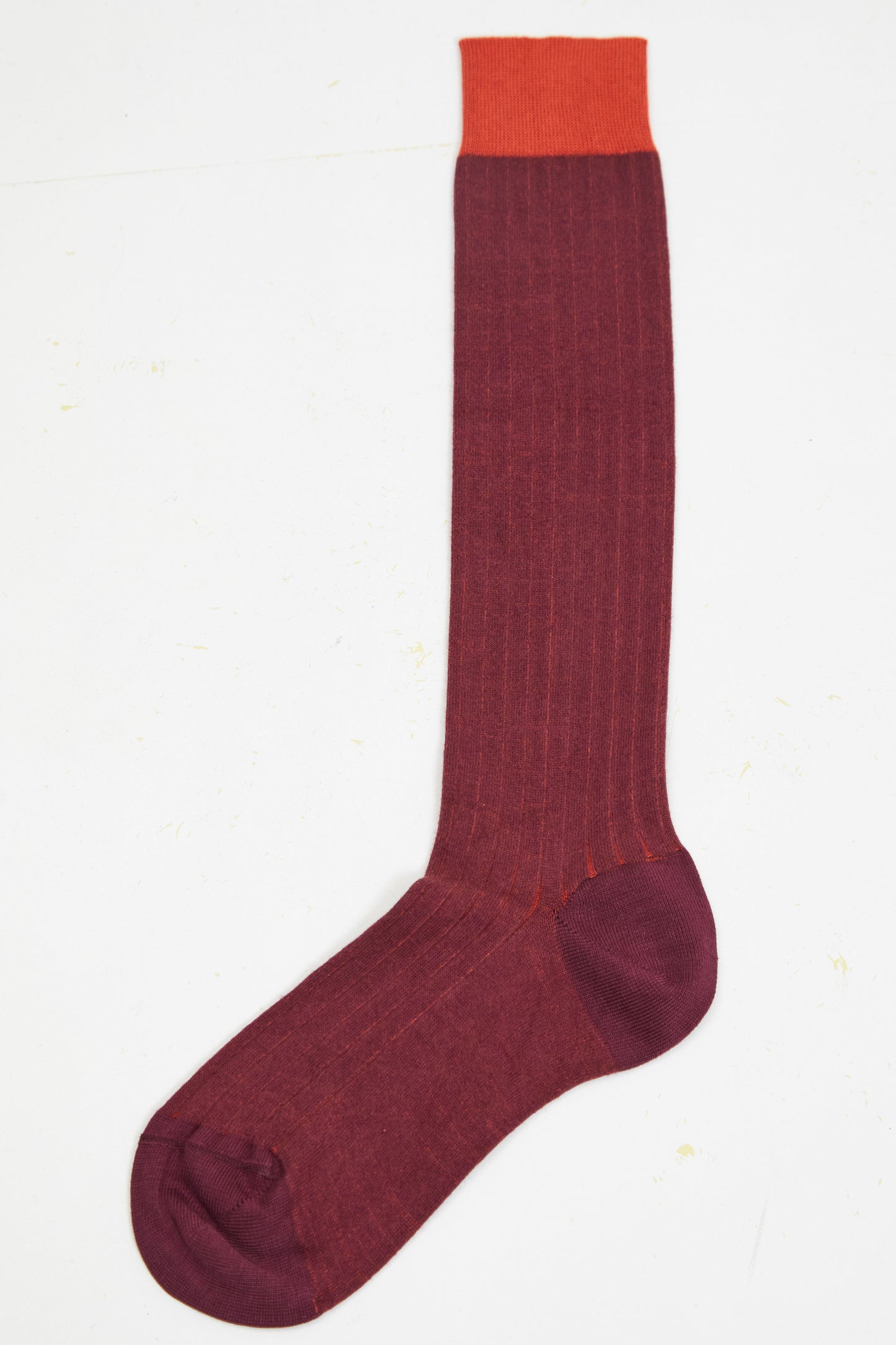 SOCKS BURGUNDY