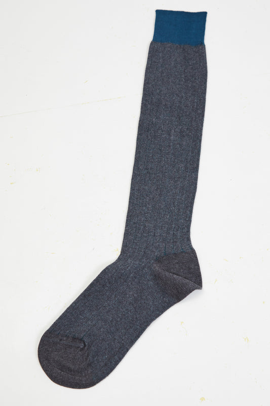 CHAUSSETTES À RAYURES GRIS