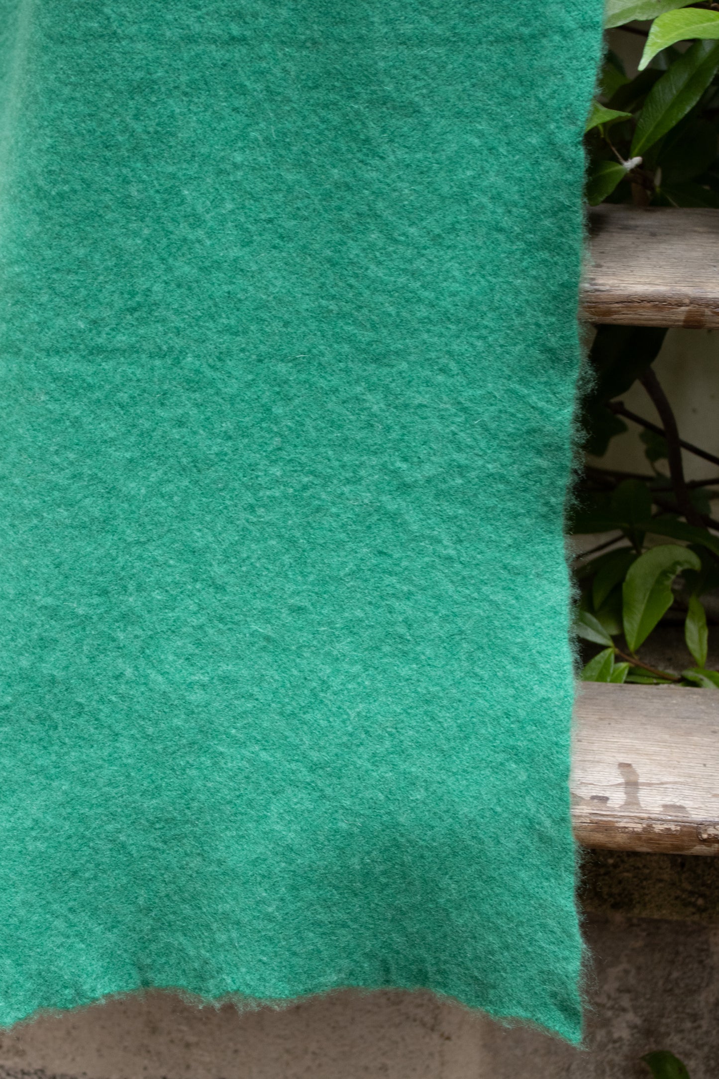 CASHMERE SCARF ENGLISH GREEN