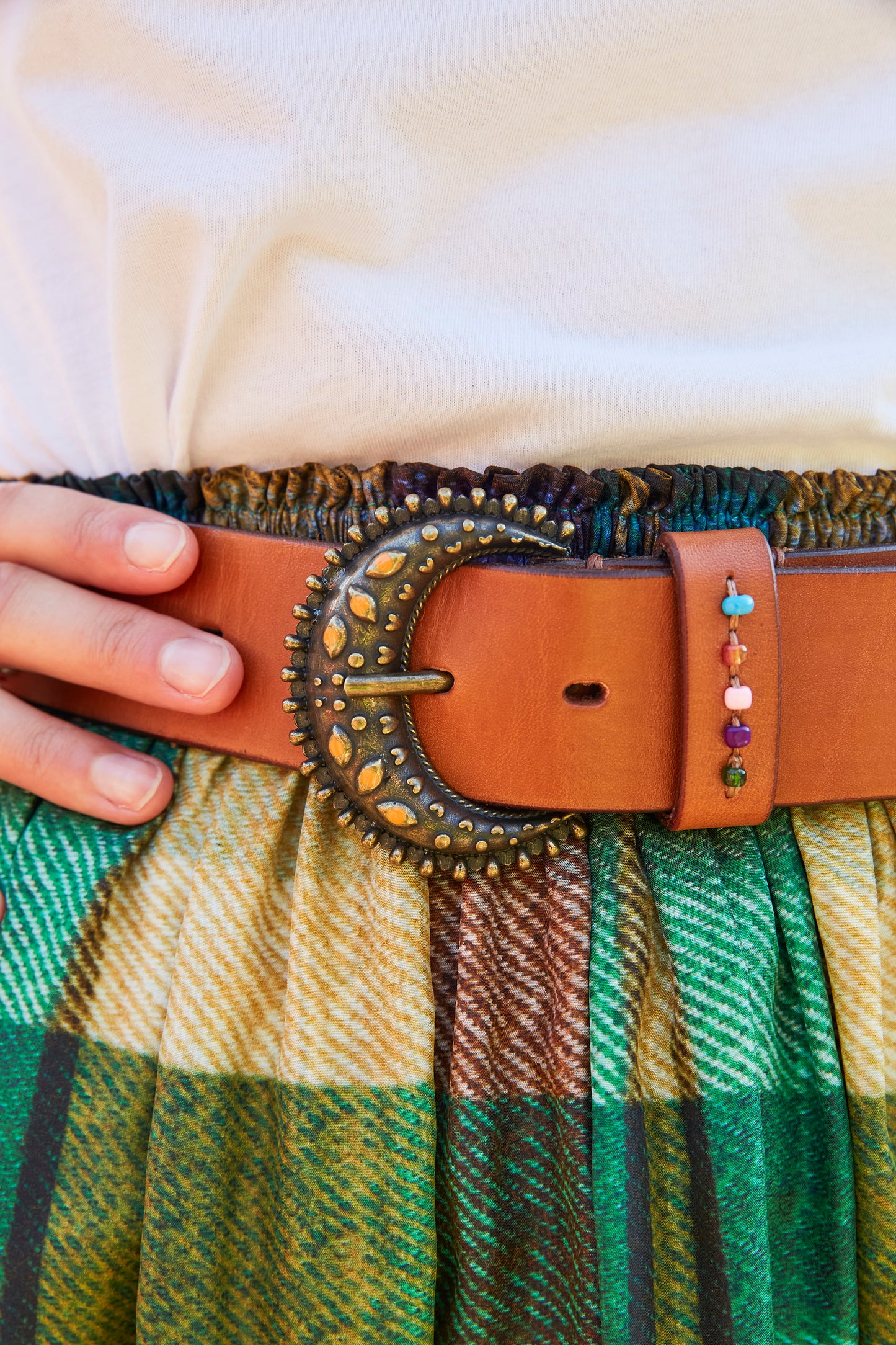 COGNAC BELT