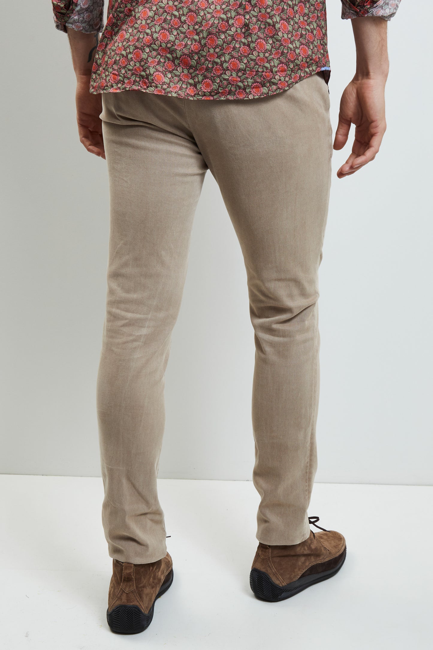 PEACH SKIN TOUCHED PANTS BEIGE