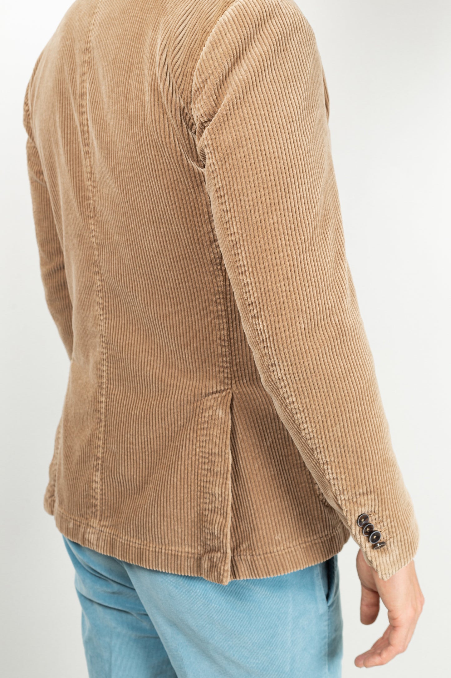 VESTE EN VELOURS CAMEL