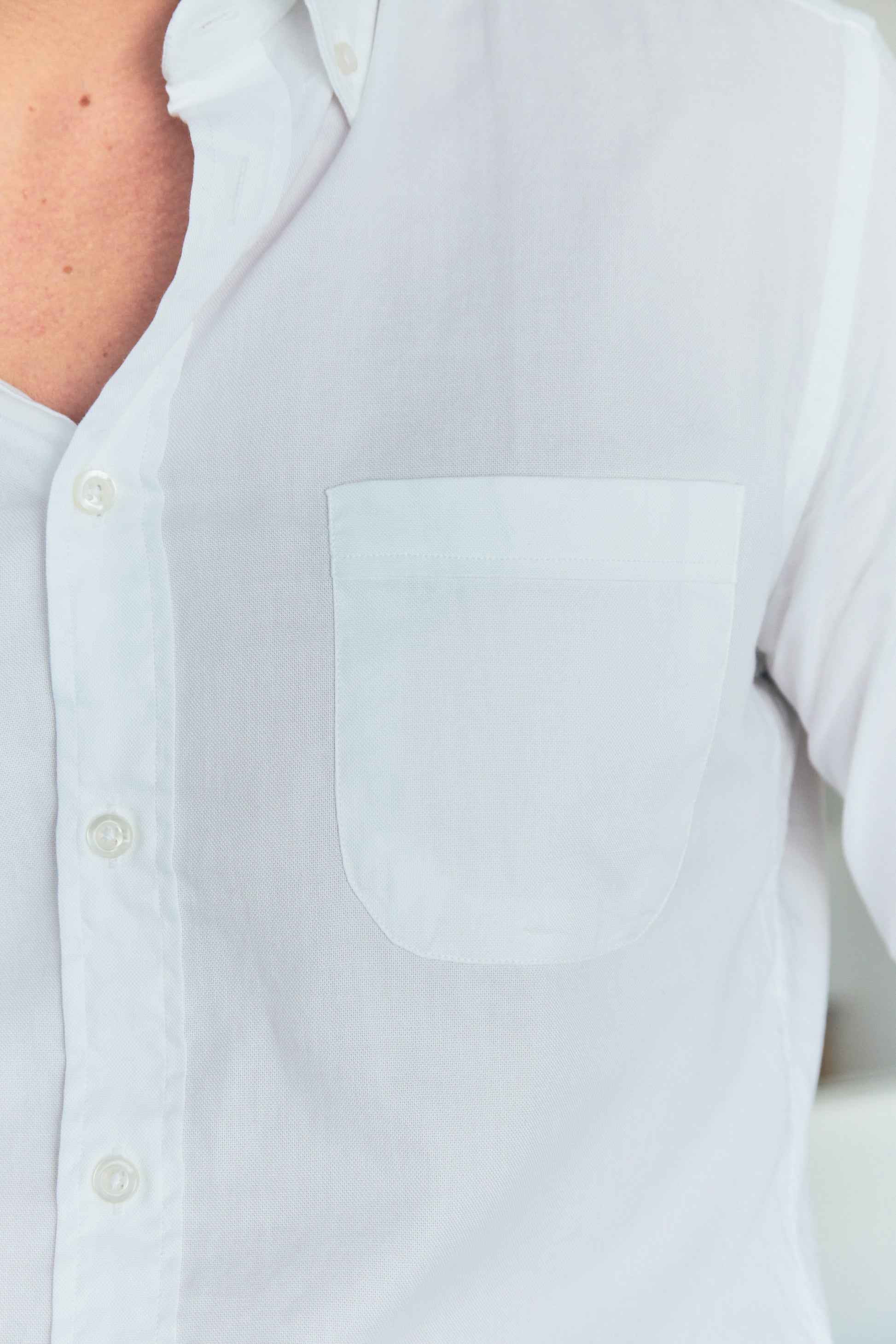 CHEMISE BUTTON DOWN BLANCHE