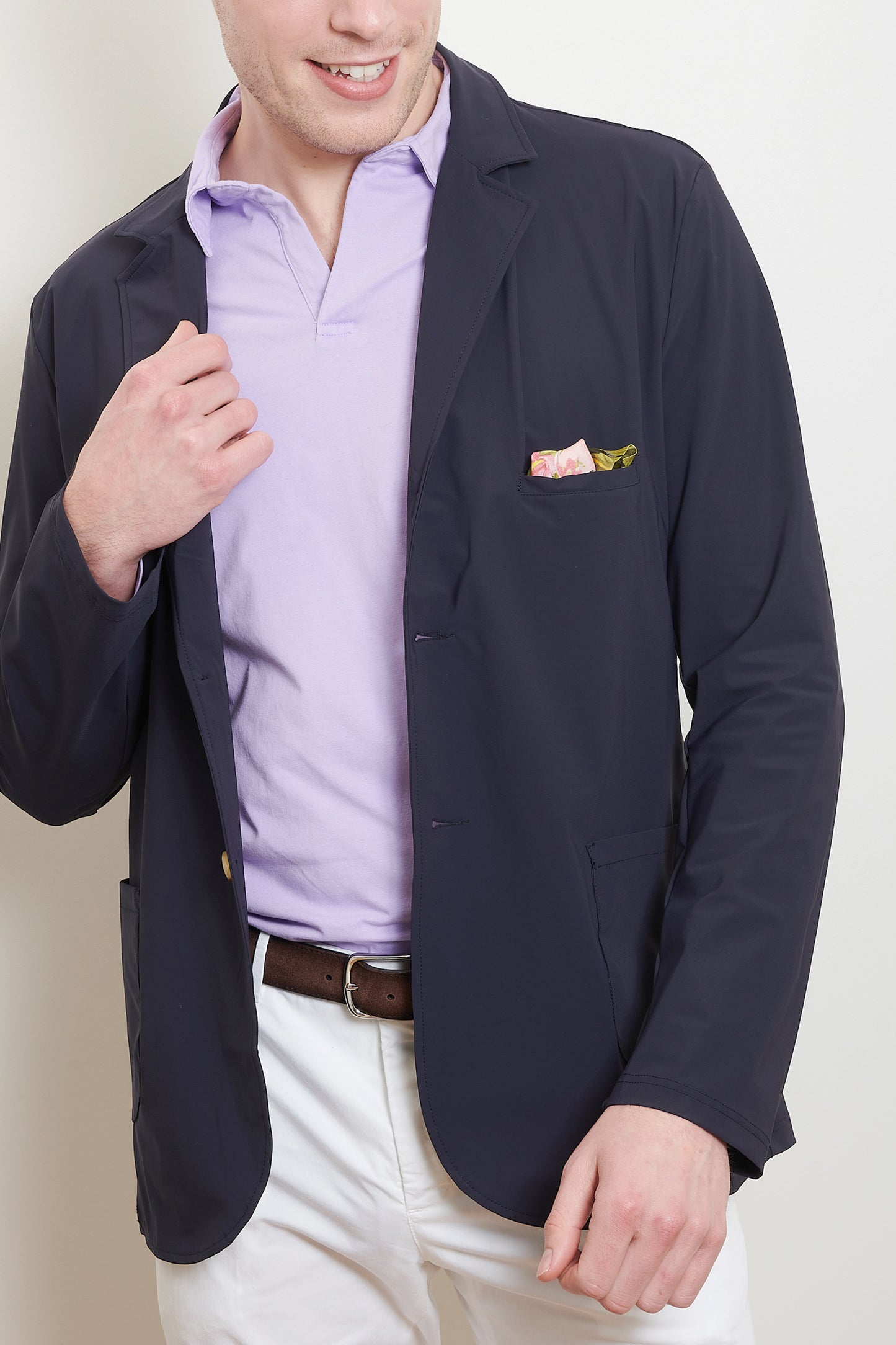 TECHNICAL NAVY JACKET 