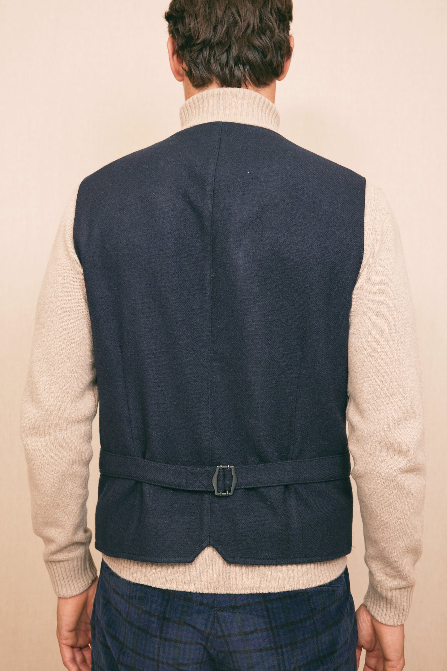 TWO-TONE WAISTCOAT NAVY