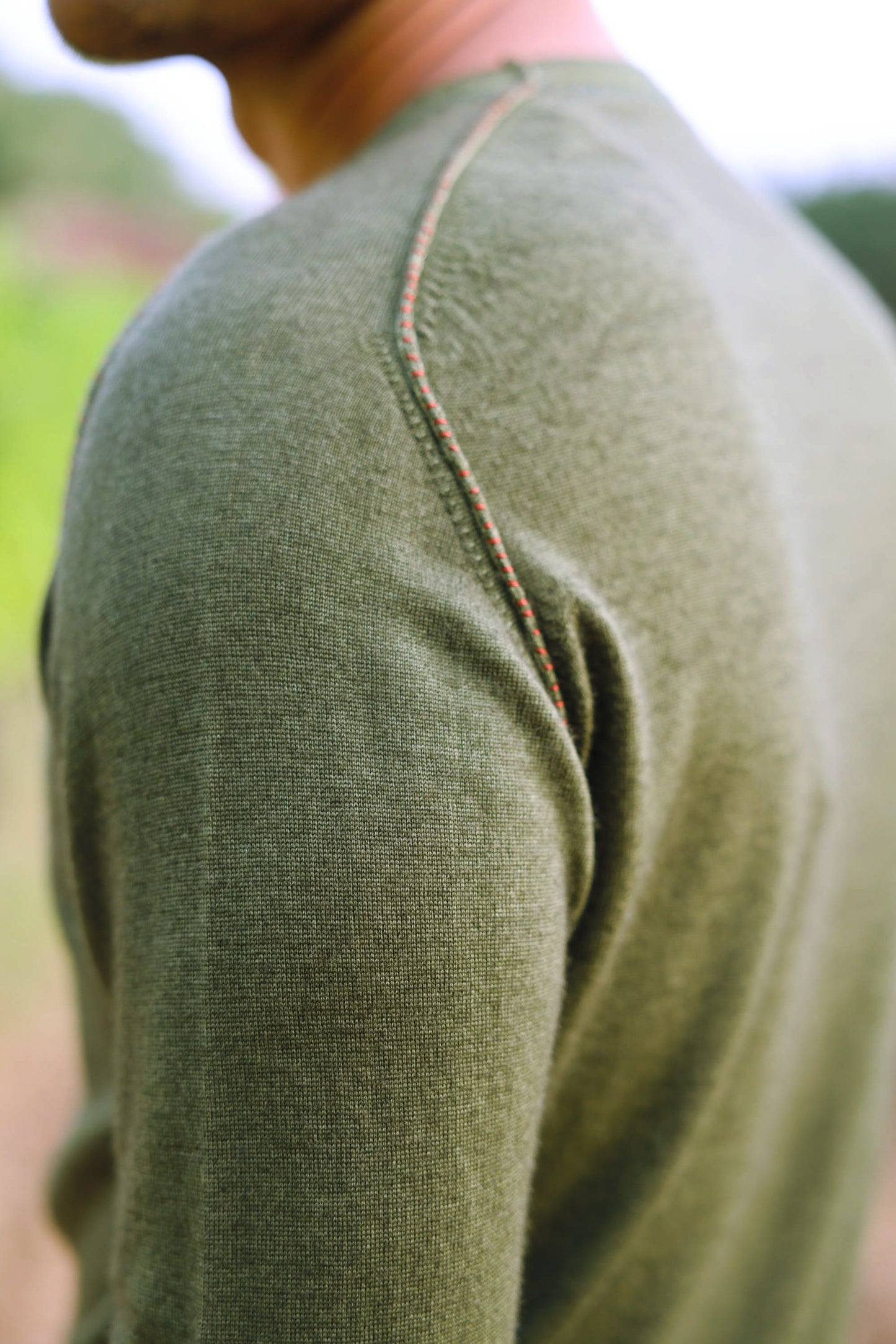 EMBROIDERED SHIRT GREEN