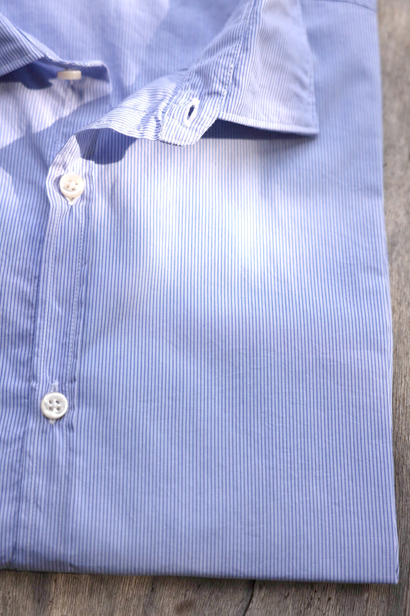 FITTED SHIRT BLUE STRIPES