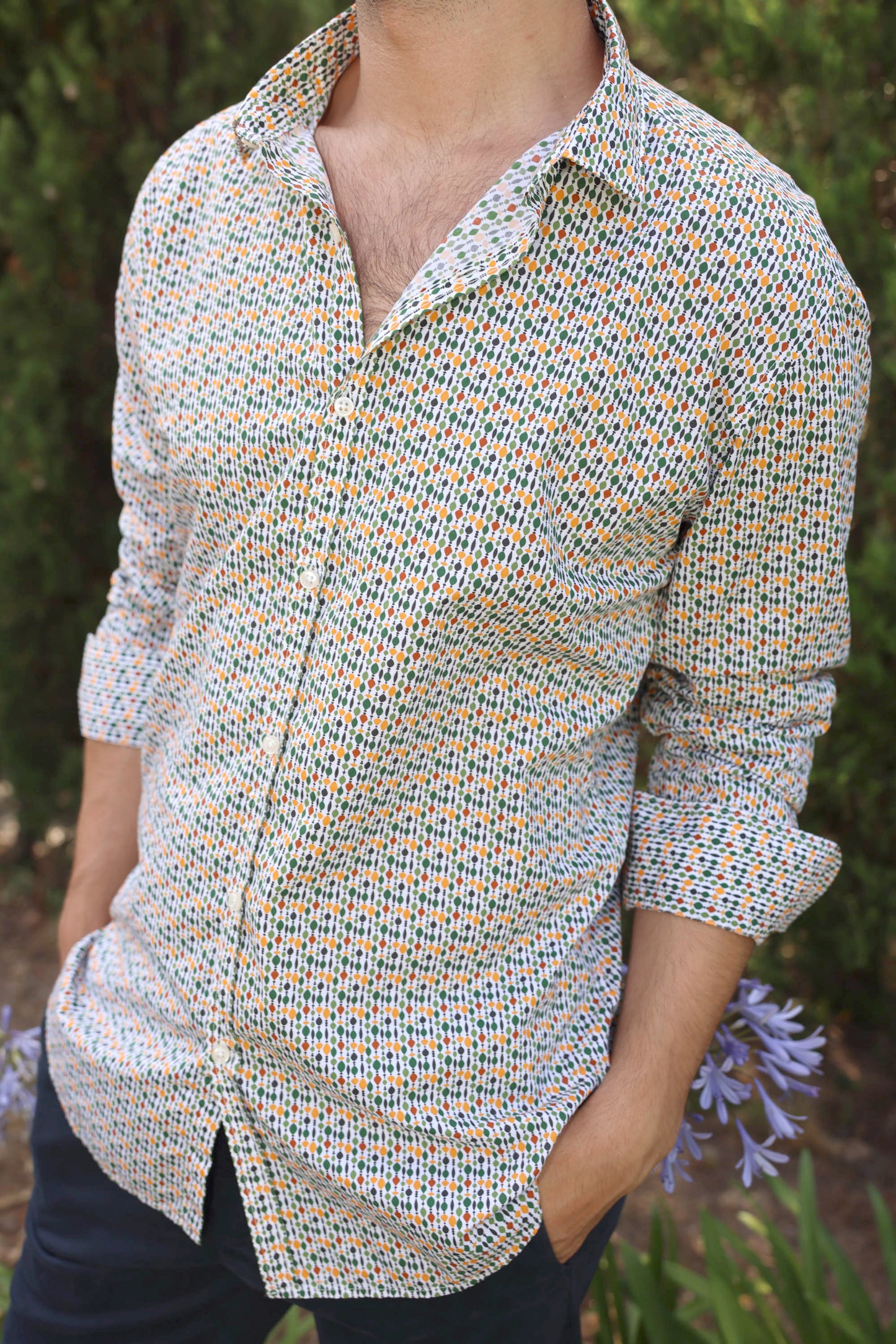 FITTED SHIRT MULTICOLORED