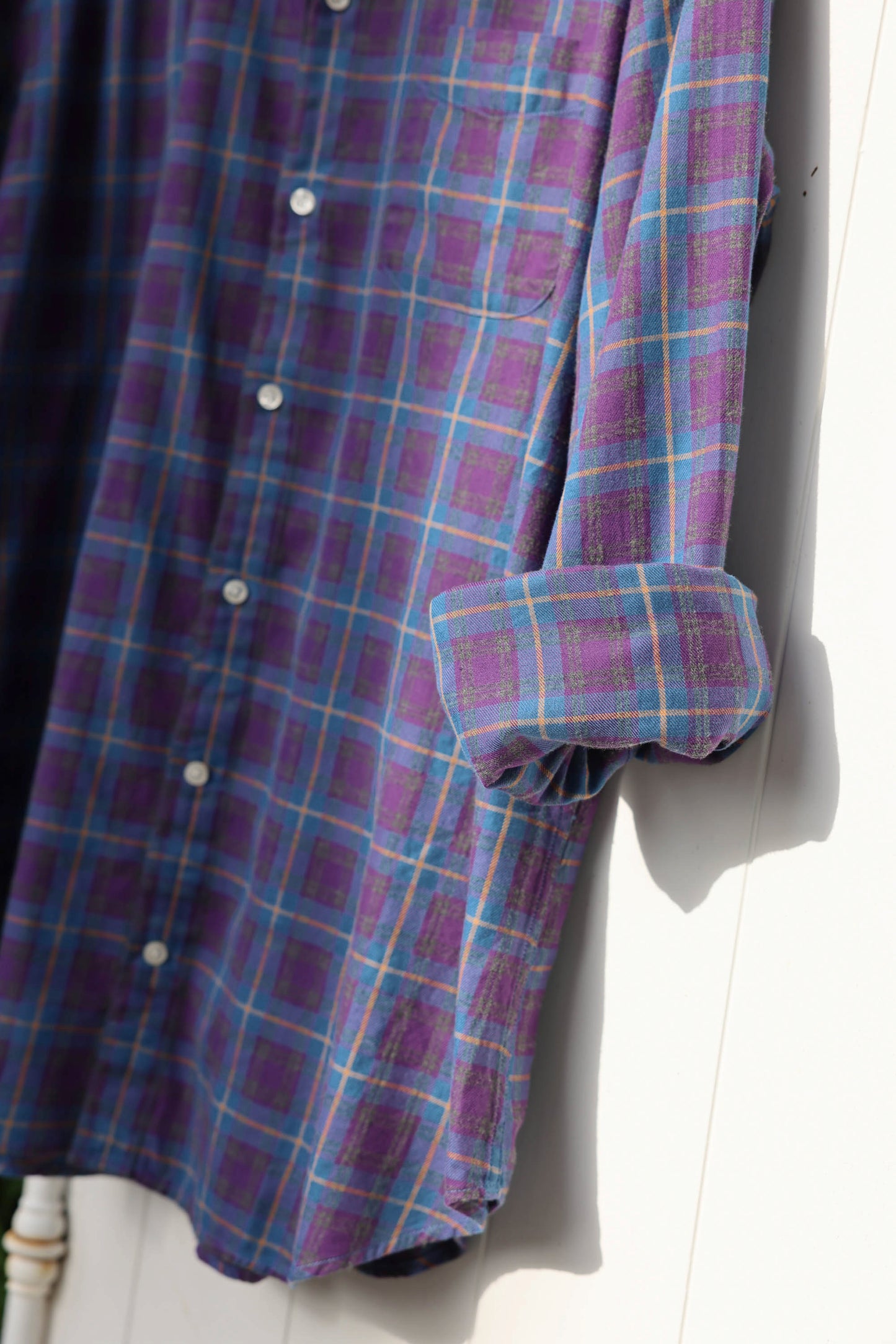 REGULAR SHIRT PETROL TARTAN