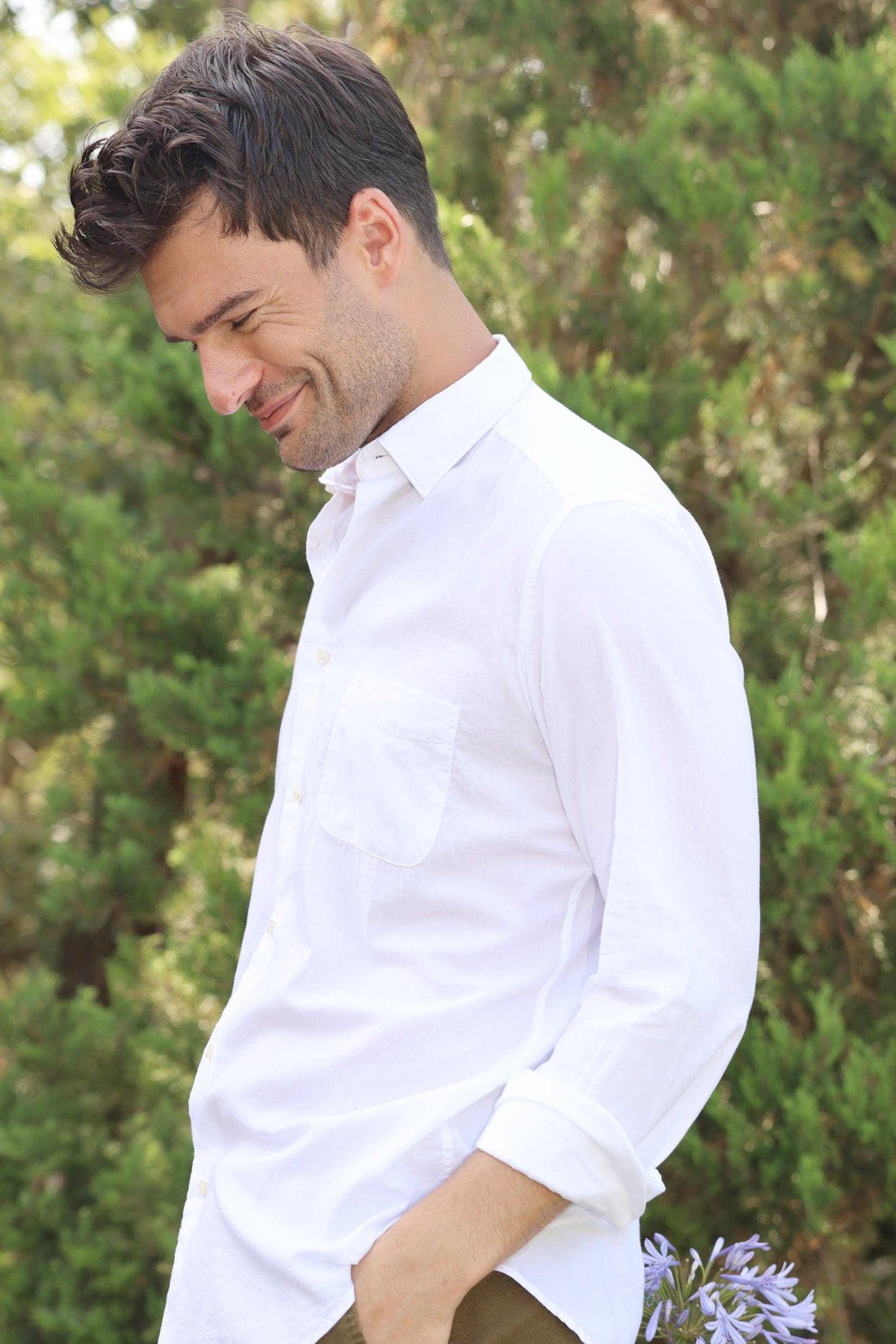 SEMI SLIM SHIRT WHITE