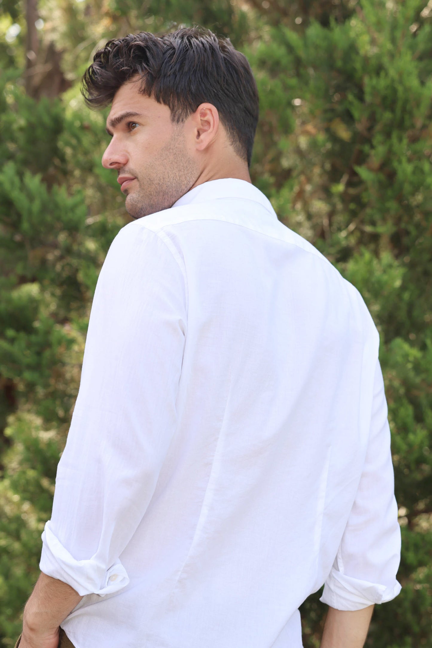 SEMI SLIM SHIRT WHITE