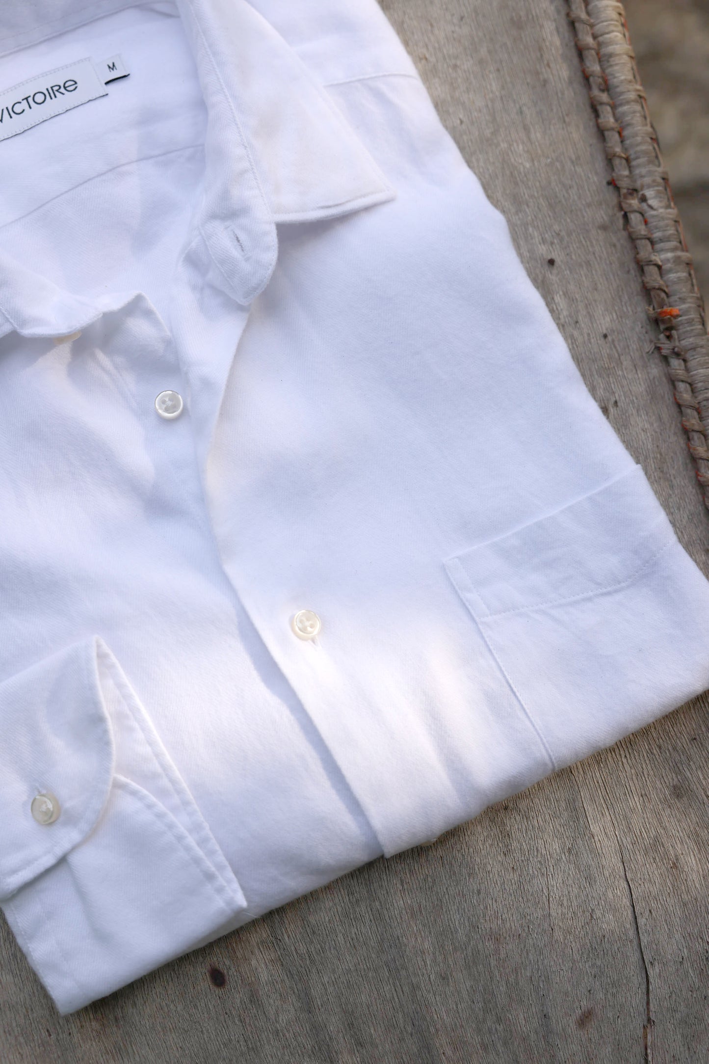 SEMI SLIM SHIRT WHITE