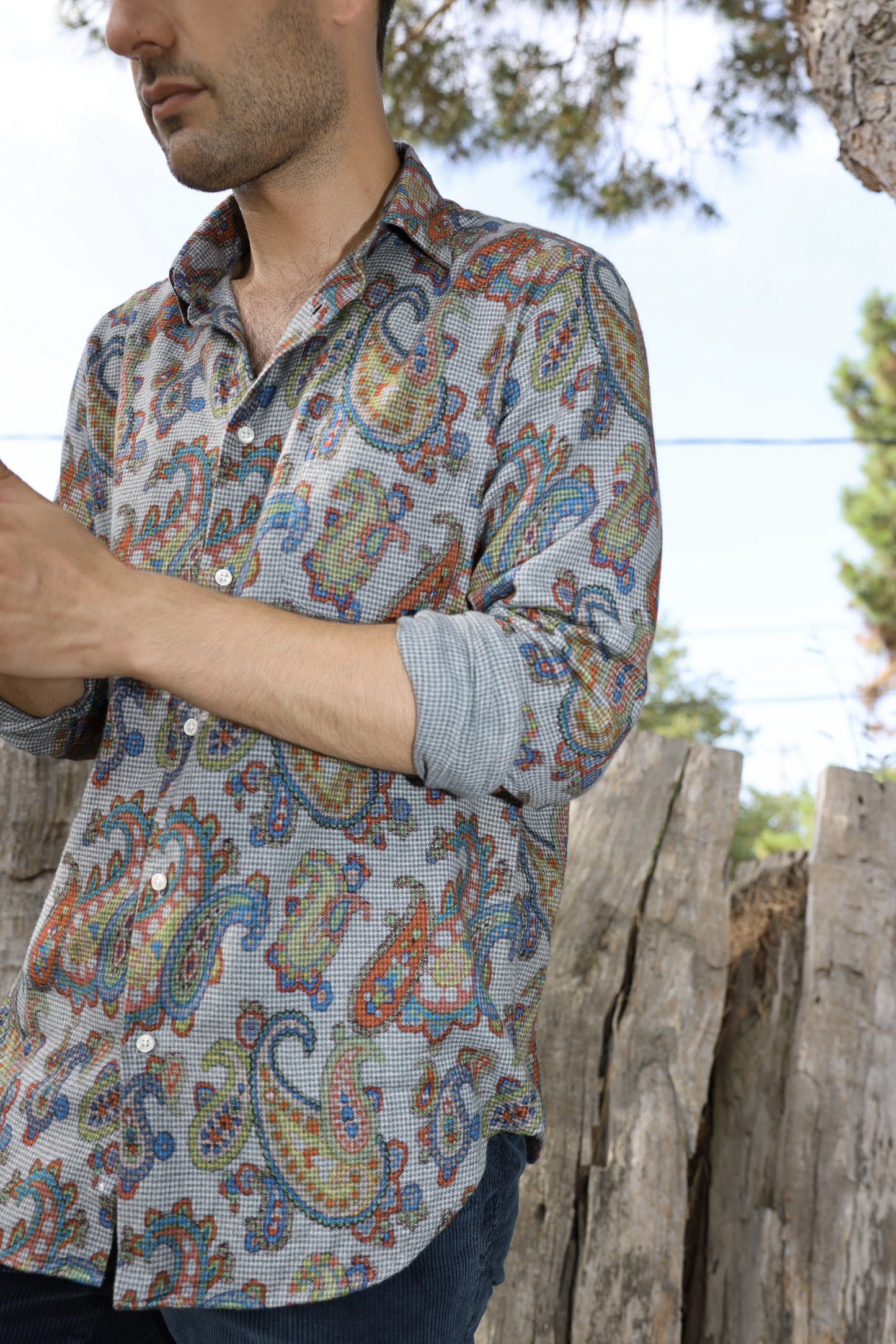 SEMI SLIM SHIRT MULTICOLOR