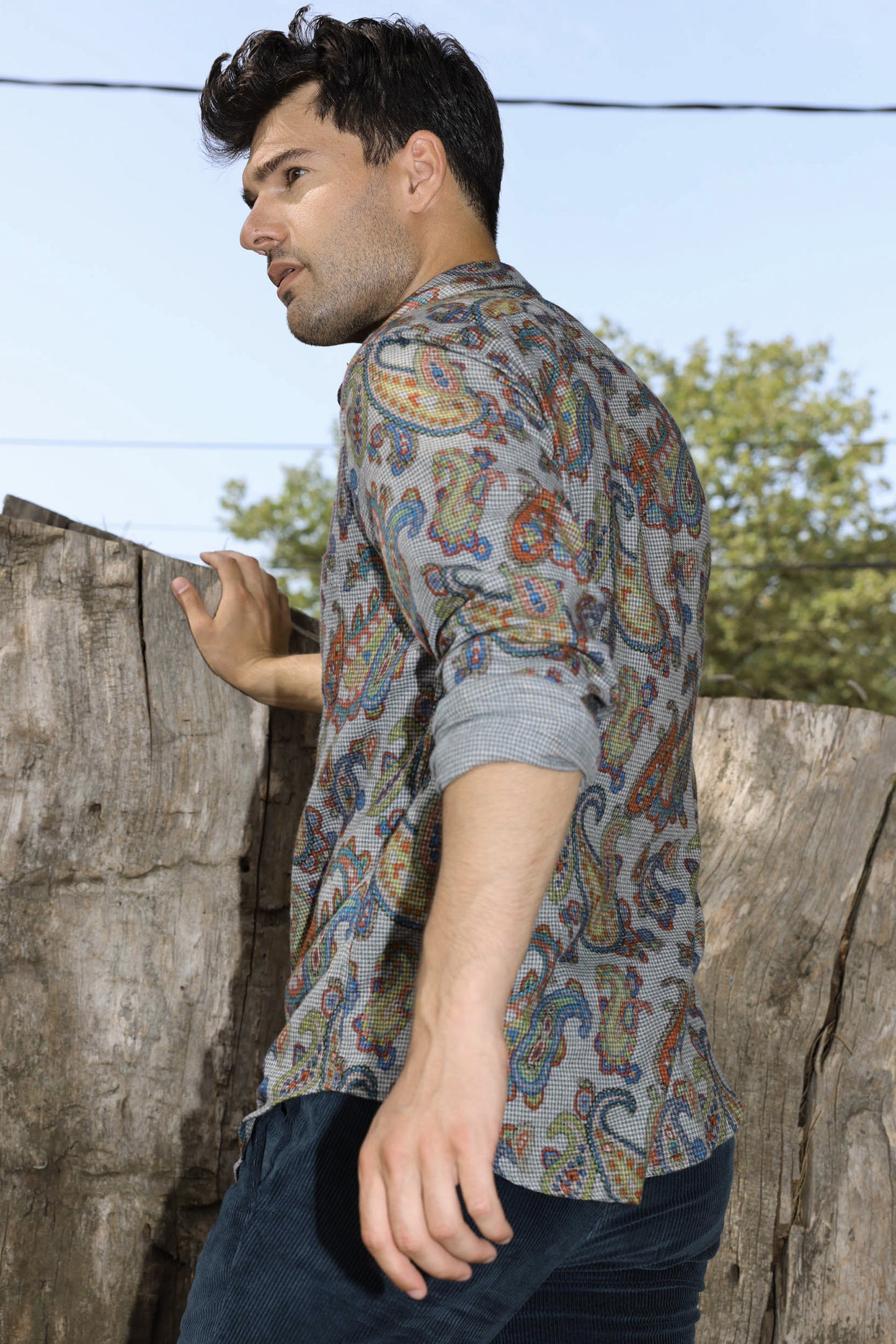 SEMI SLIM SHIRT MULTICOLOR