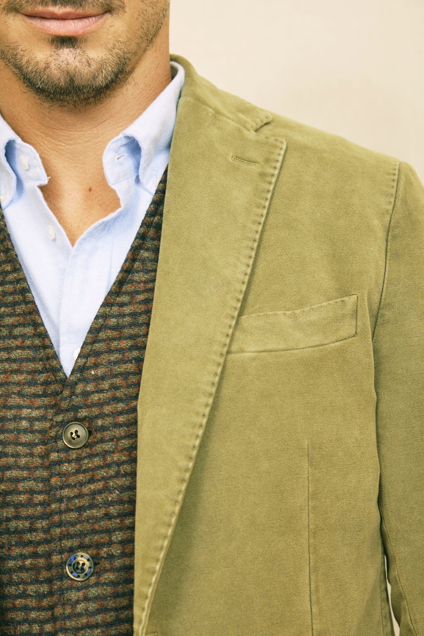 MOLESKIN JACKET OLIVE