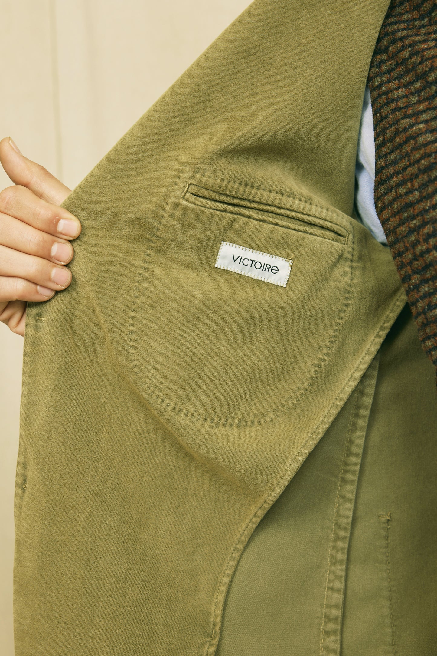 MOLESKIN JACKET OLIVE