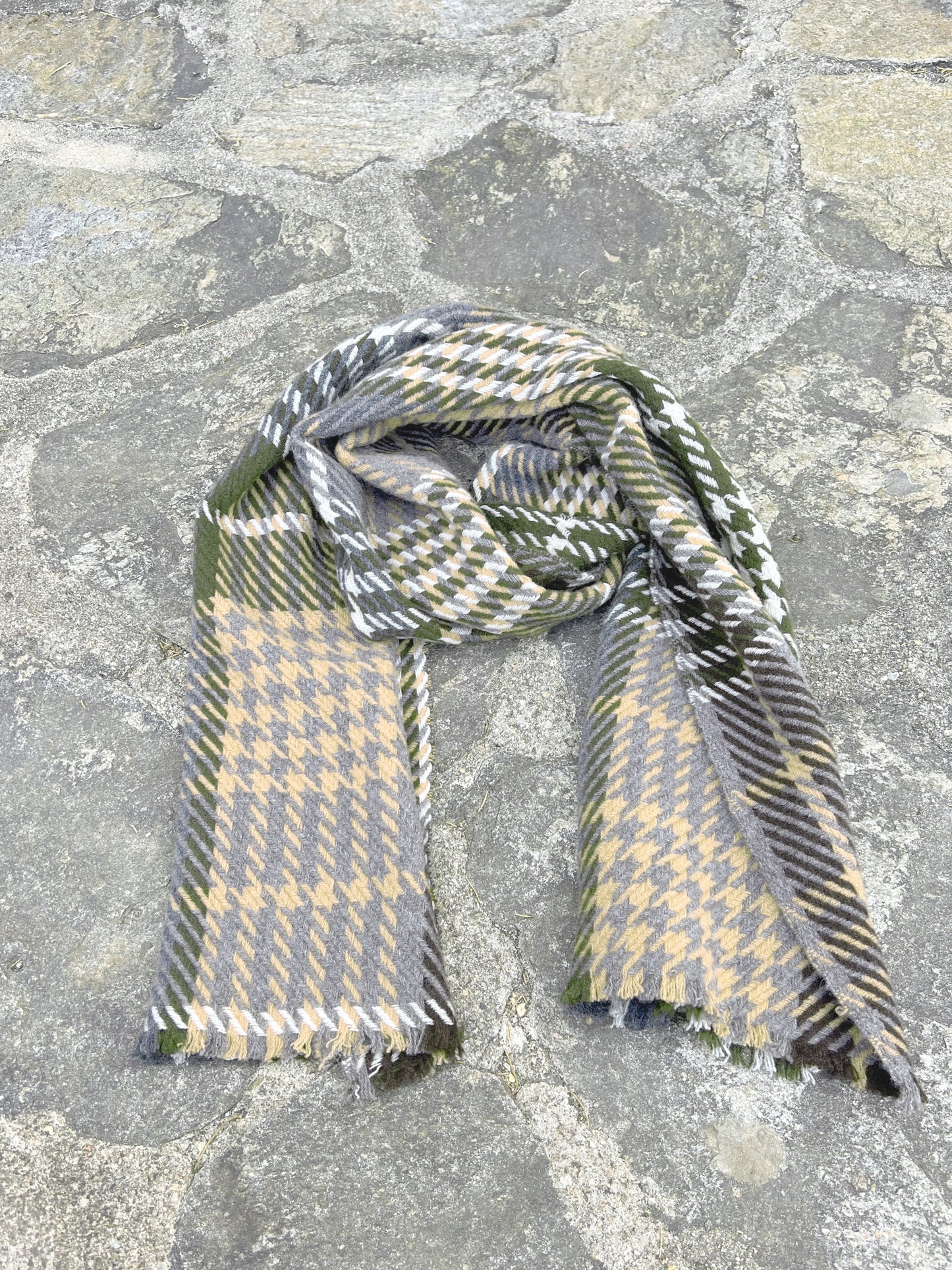 CASHMERE SCARF BEIGE