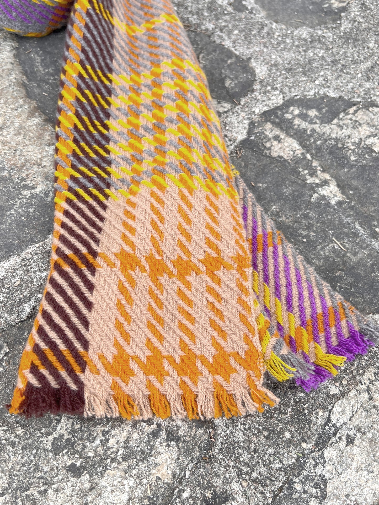 CASHMERE SCARF MULTICOLORED